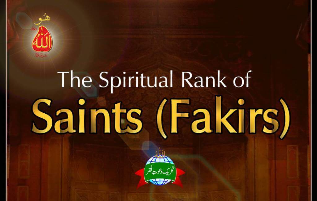 Role of Allah's vicegerents Who are Saints (Fakirs)